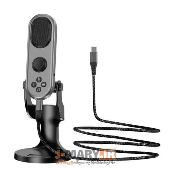 میکروفون USB جی ماری مدل Jmary MC-PW7 هایپر کاردیوئید +🎁هدیه — تصویر ۲