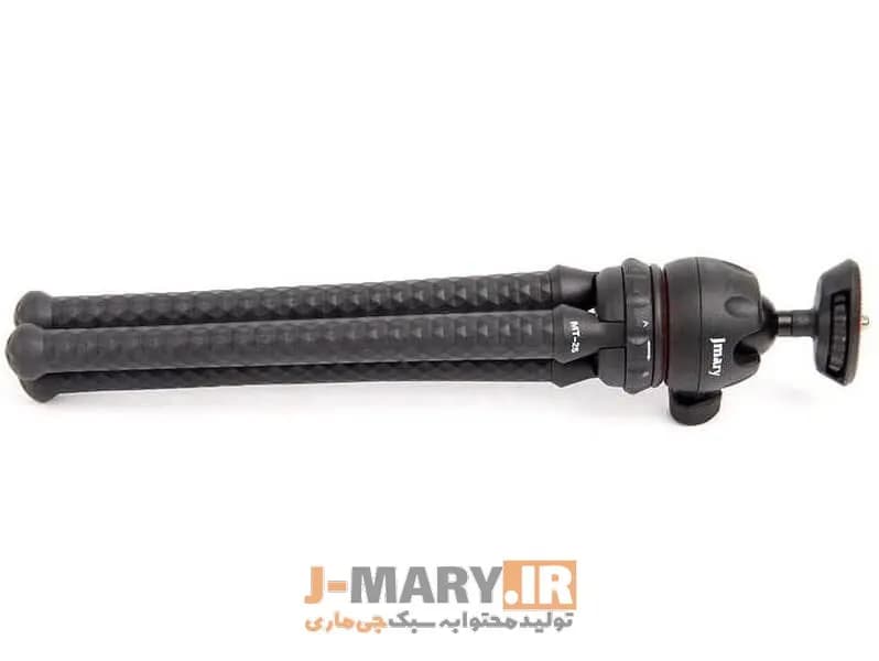 سه پایه رومیزی جی ماری مدل Jmary MT-25 انعطاف پذیر + هدیه — تصویر ۳