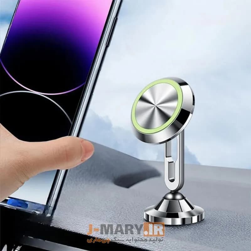 هولدر موبایل جی ماری مدل Jmary MH-76 مگنتی +🎁هدیه — تصویر ۶