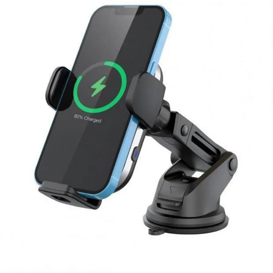 هولدر و شارژر وایرلس چند کاره پاورولوژی Powerology Wireless Charger PCCSR009 توان 15 وات — تصویر ۴