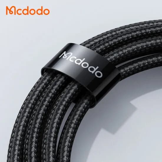 کابل Type C مک دودو Mcdodo CA-1080 Digital HD Super Charge Data cable طول 1.2 متر توان 66 وات — تصویر ۴