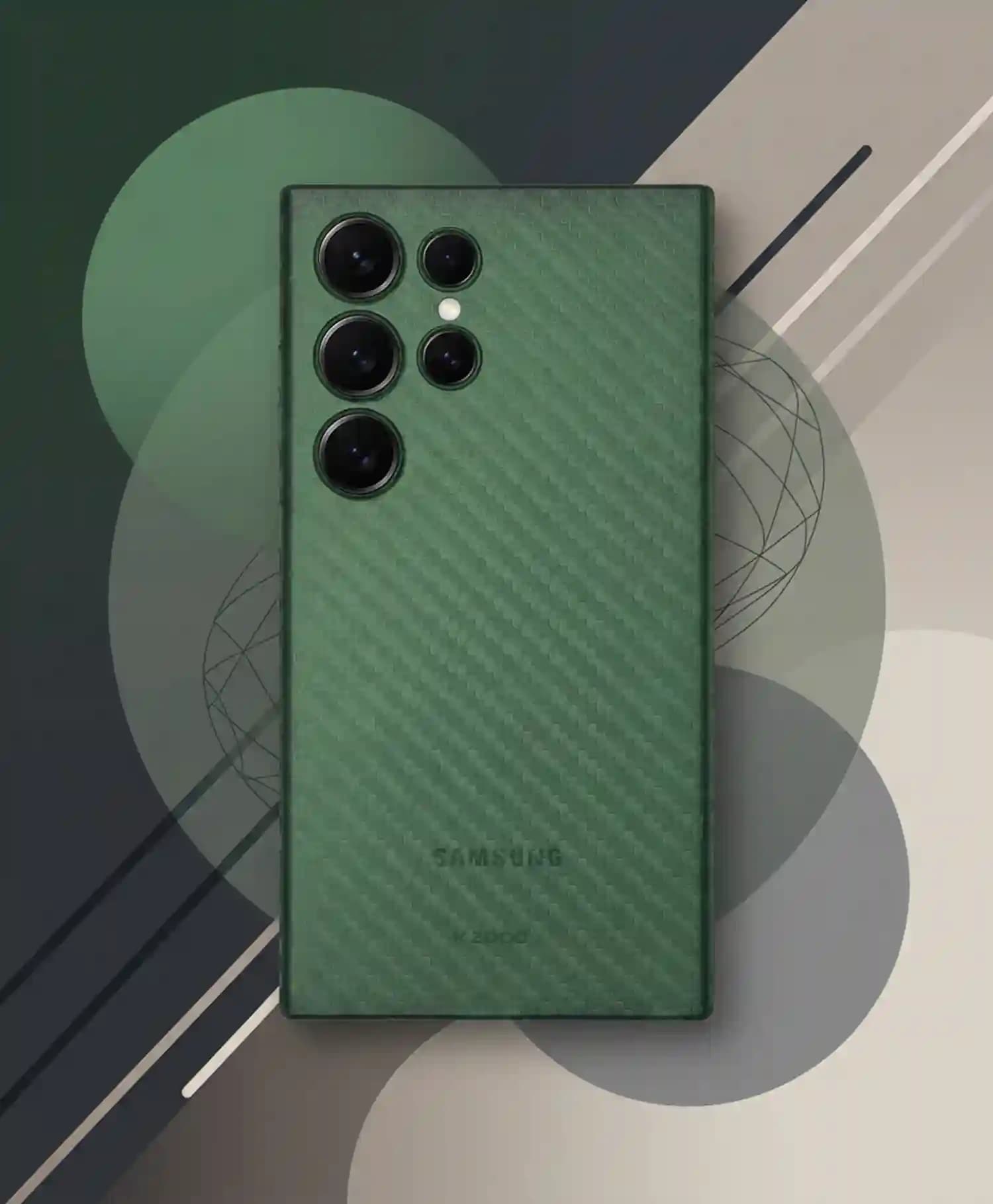 قاب کی دو AIR Carbon مدل گوشی موبایل Samsung S24 Ultra — تصویر ۵