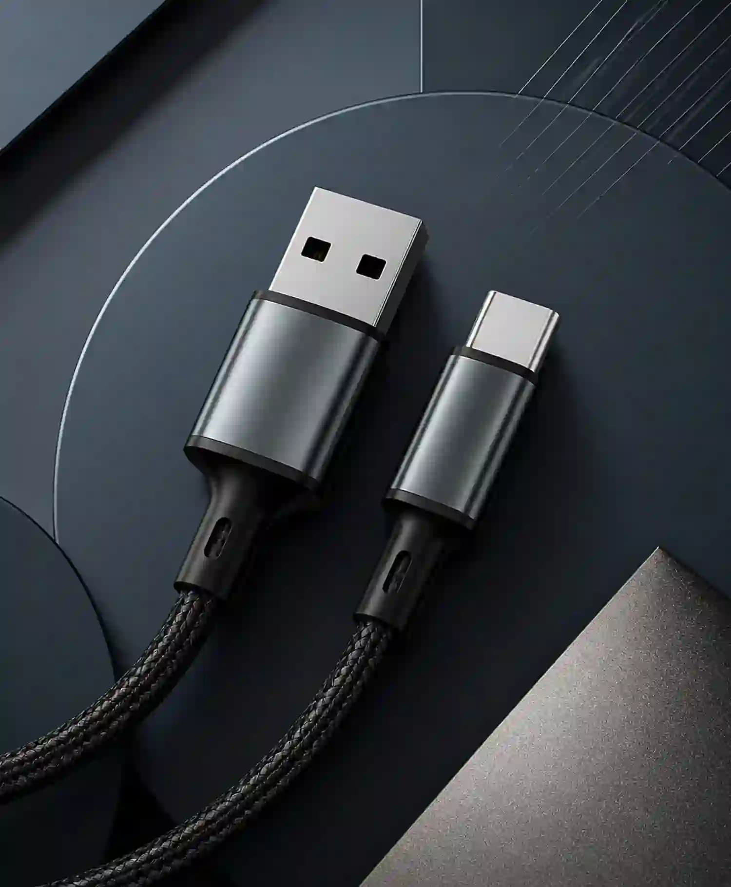 کابل تبدیل USB به Type-C پی زد ایکس مدل S-25 طول 1 متر — تصویر ۴