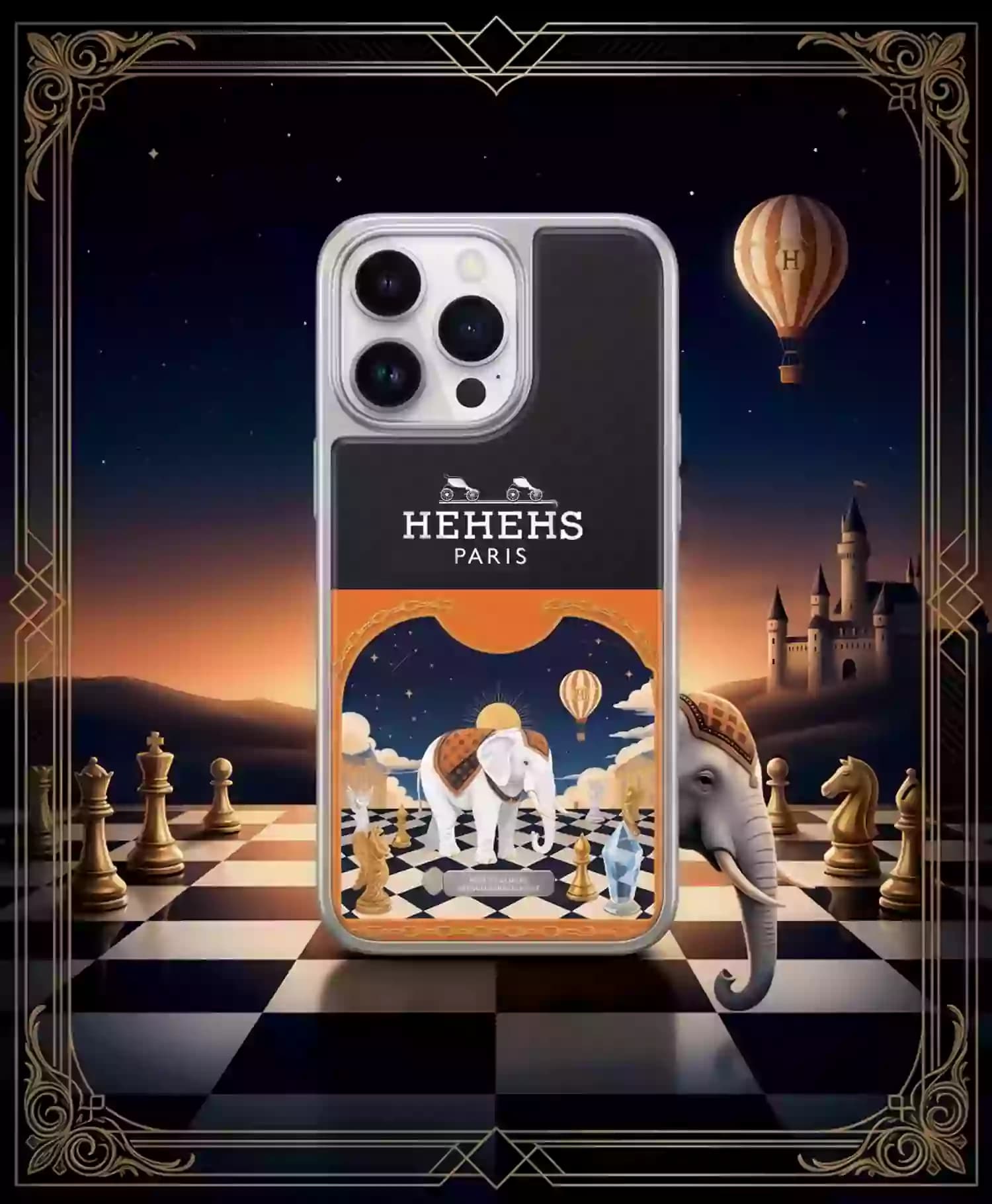 قاب طرح دار فانتزی Herhes گوشی موبایل آیفون Iphone 15 Pro Max — تصویر ۵