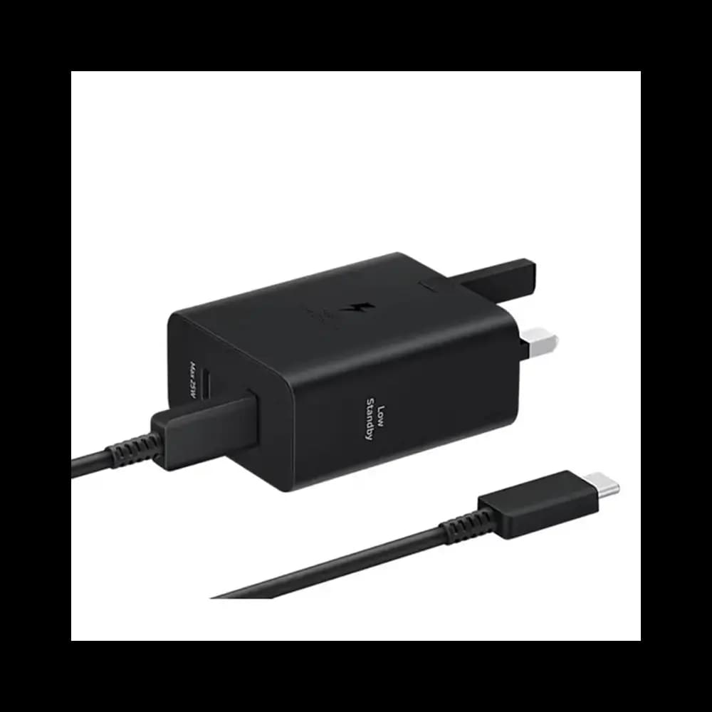 شارژر دیواری 2 پورت 50 وات سامسونگ مدل EP-T5020 Low Standby سه پین — تصویر ۹