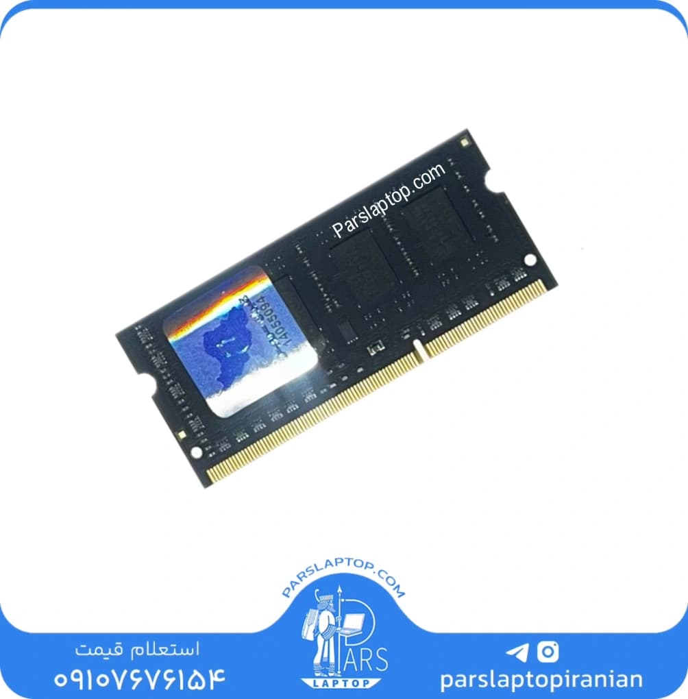 رم لپ تاپ کروشیال نیو 8 گیگ Crucial DDR3L 1600MHz | PC3L-12800 — تصویر ۲