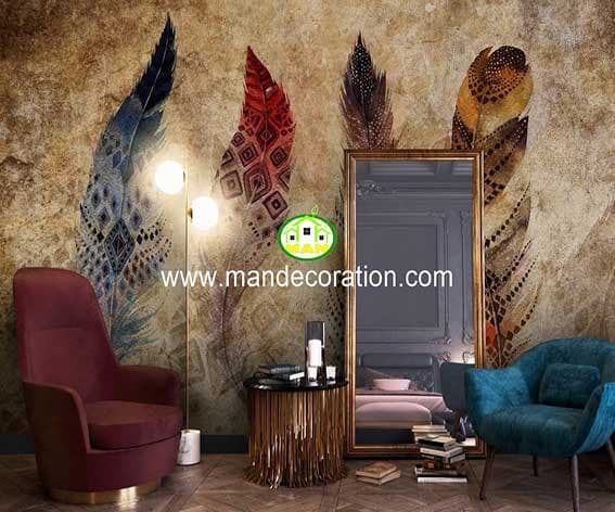 پوستردیواری سه بعدی پر لوکس کد vip001
