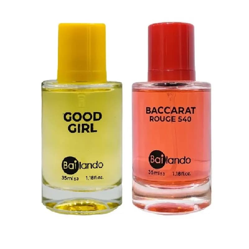 عطر جیبی زنانه بایلندو مدل گودگرل با رایحه گرم و شیرین حجم 35 میلیلیتر به همراه عطر جیبی زنانه بایلندو مدل باکارات رژ با رایحه گرم و شیرین حجم 35 میلیلیتر — تصویر ۲