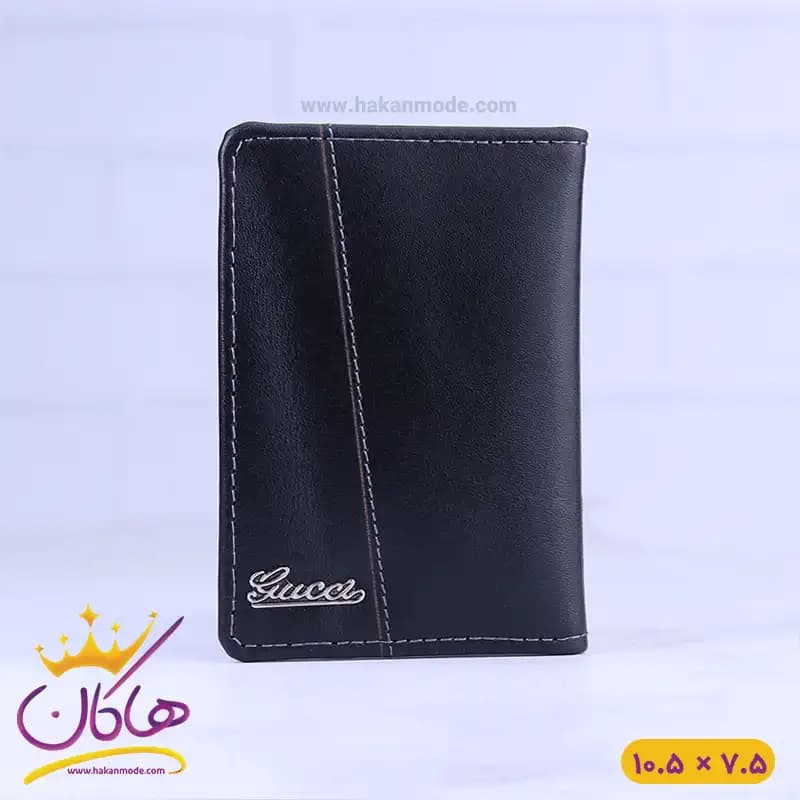 کیف جاکارتی مردانه چرم گوچی 403 — تصویر ۳