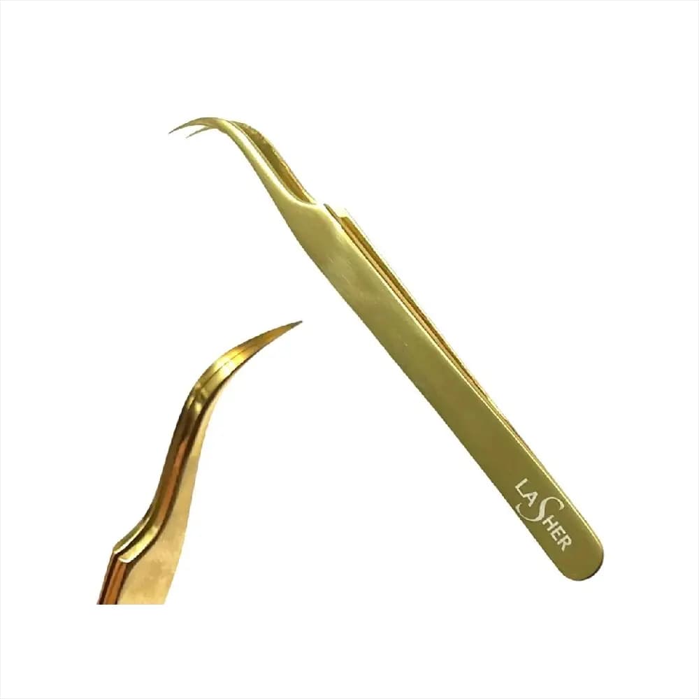 پنس مژه سر کج لشر
