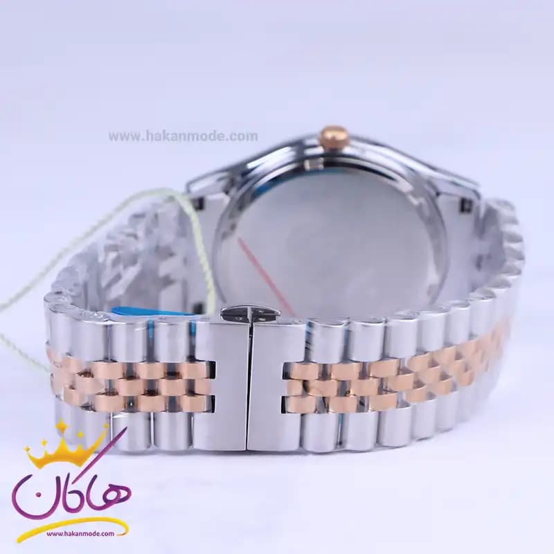 ساعت ست عقربه ای سولیدا استیل صفحه آبی 2136 — تصویر ۳