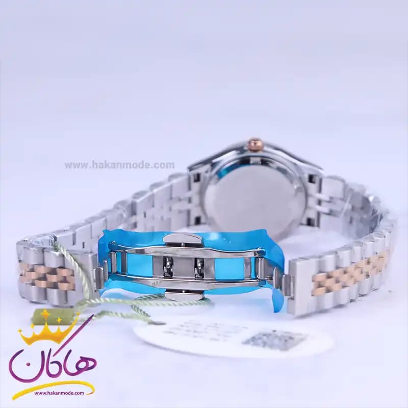 ساعت ست عقربه ای سولیدا استیل صفحه سفید 2136 — تصویر ۶