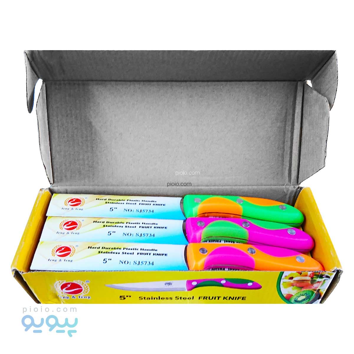 چاقو میوه خوری کد SJ5734 تک و عمده — تصویر ۳