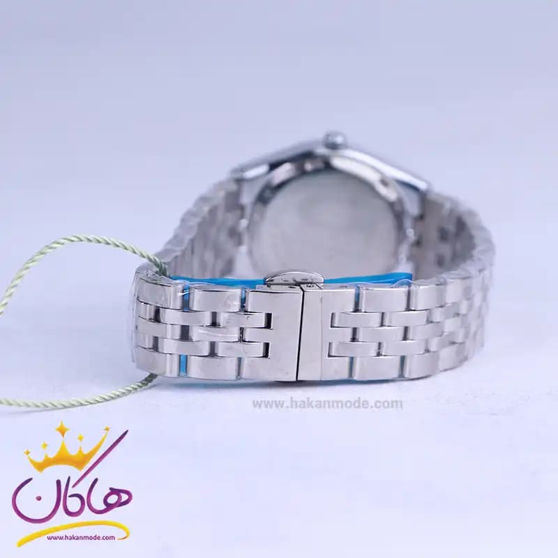 ساعت مچی ست سولیدا استیل نقره ای صفحه سفید 2140 — تصویر ۴