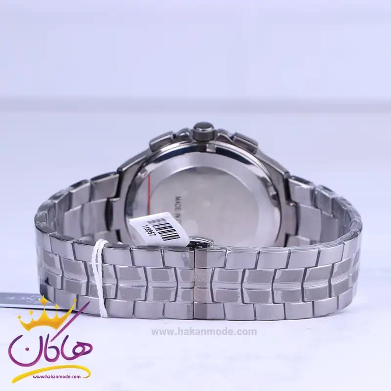 ساعت الگانس اسپشیال مردانه فلزی دودی ES8161/1 — تصویر ۲