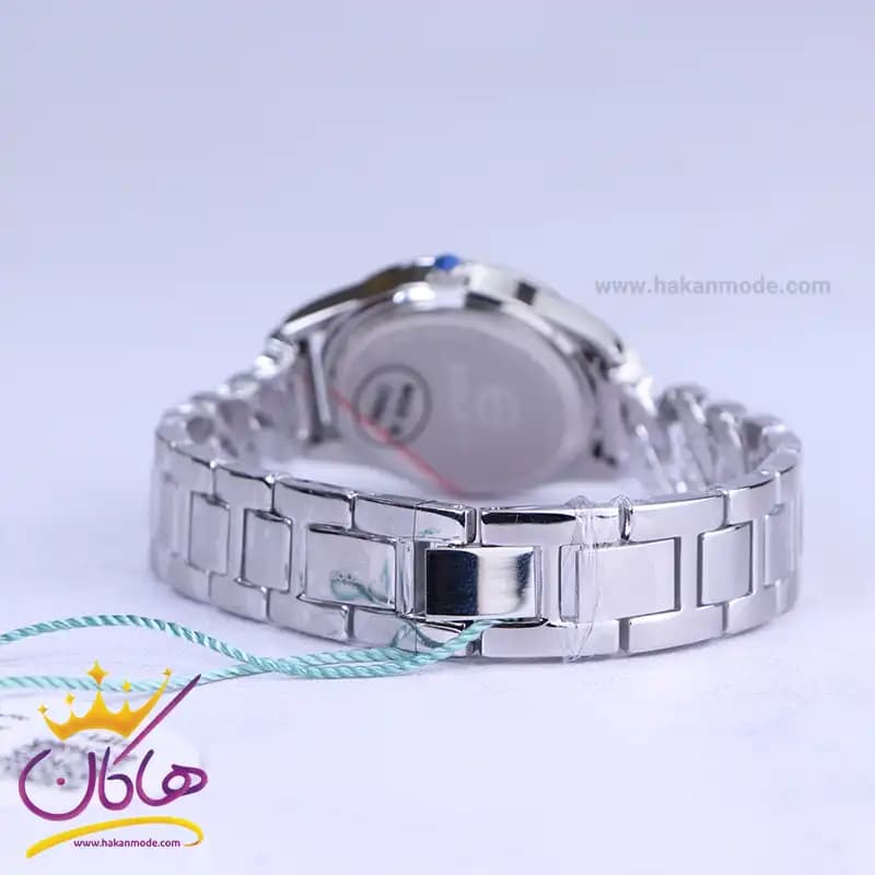 ساعت سولیدا زنانه بند استیل نقره ای نگینی S4141/1 — تصویر ۳