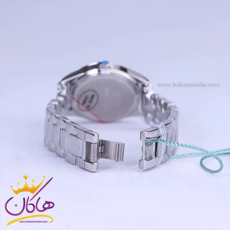 ساعت سولیدا زنانه بند استیل نقره ای نگینی S4141/1 — تصویر ۲