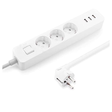 چندراهی برق شیائومی مدل 3Port 3USB New — تصویر ۲