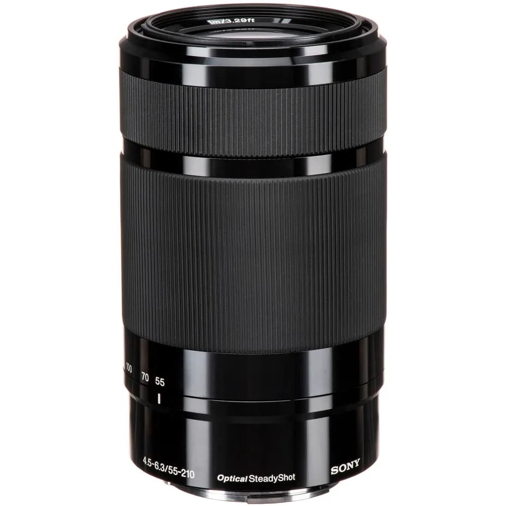 لنز سونی Sony E 55-210mm f/4.5-6.3 OSS مشکی (بدون جعبه) — تصویر ۷