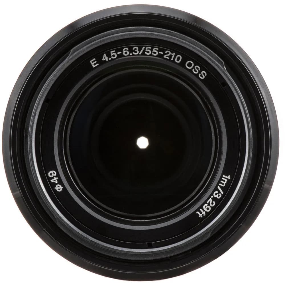 لنز سونی Sony E 55-210mm f/4.5-6.3 OSS مشکی (بدون جعبه) — تصویر ۴