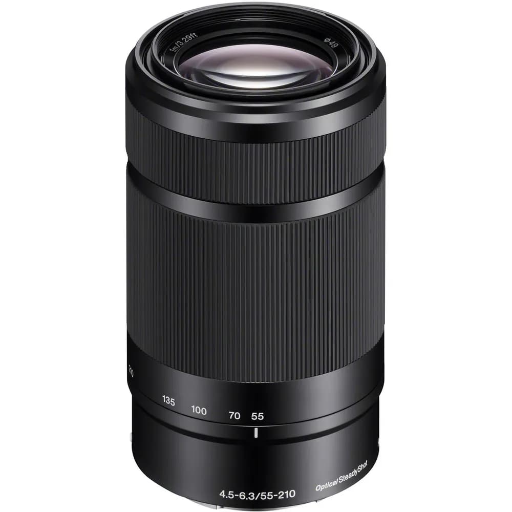 لنز سونی Sony E 55-210mm f/4.5-6.3 OSS مشکی (بدون جعبه) — تصویر ۵