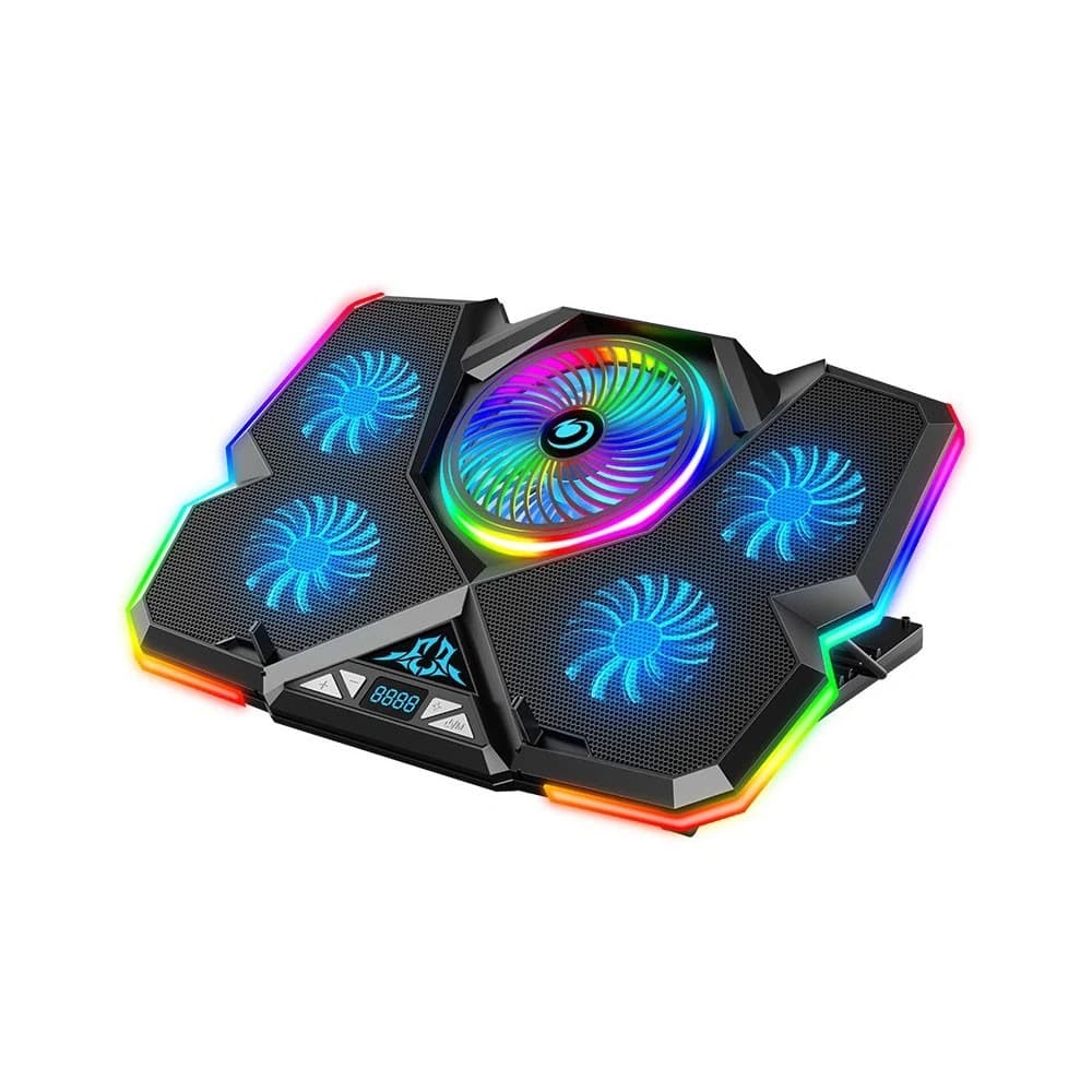 پایه خنک کننده لپ تاپ کول کلد مدل K44 RGB — تصویر ۸