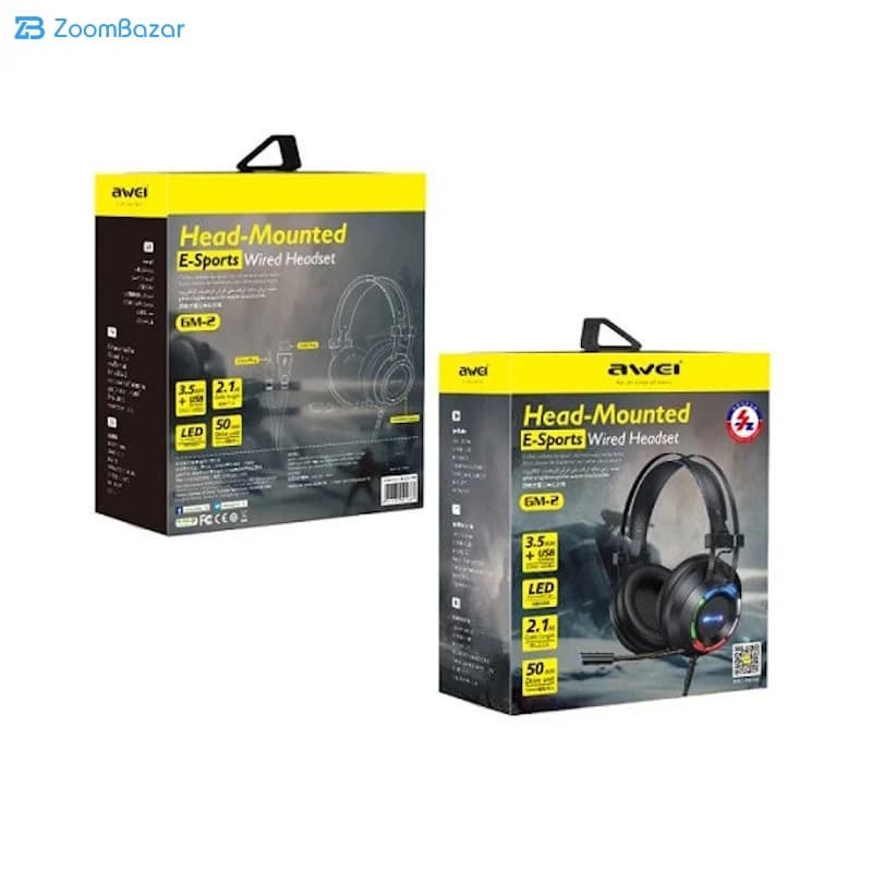 هدست گیمینگ اوی مدل ATN GAMING GM2 HEADPHONE — تصویر ۱۰