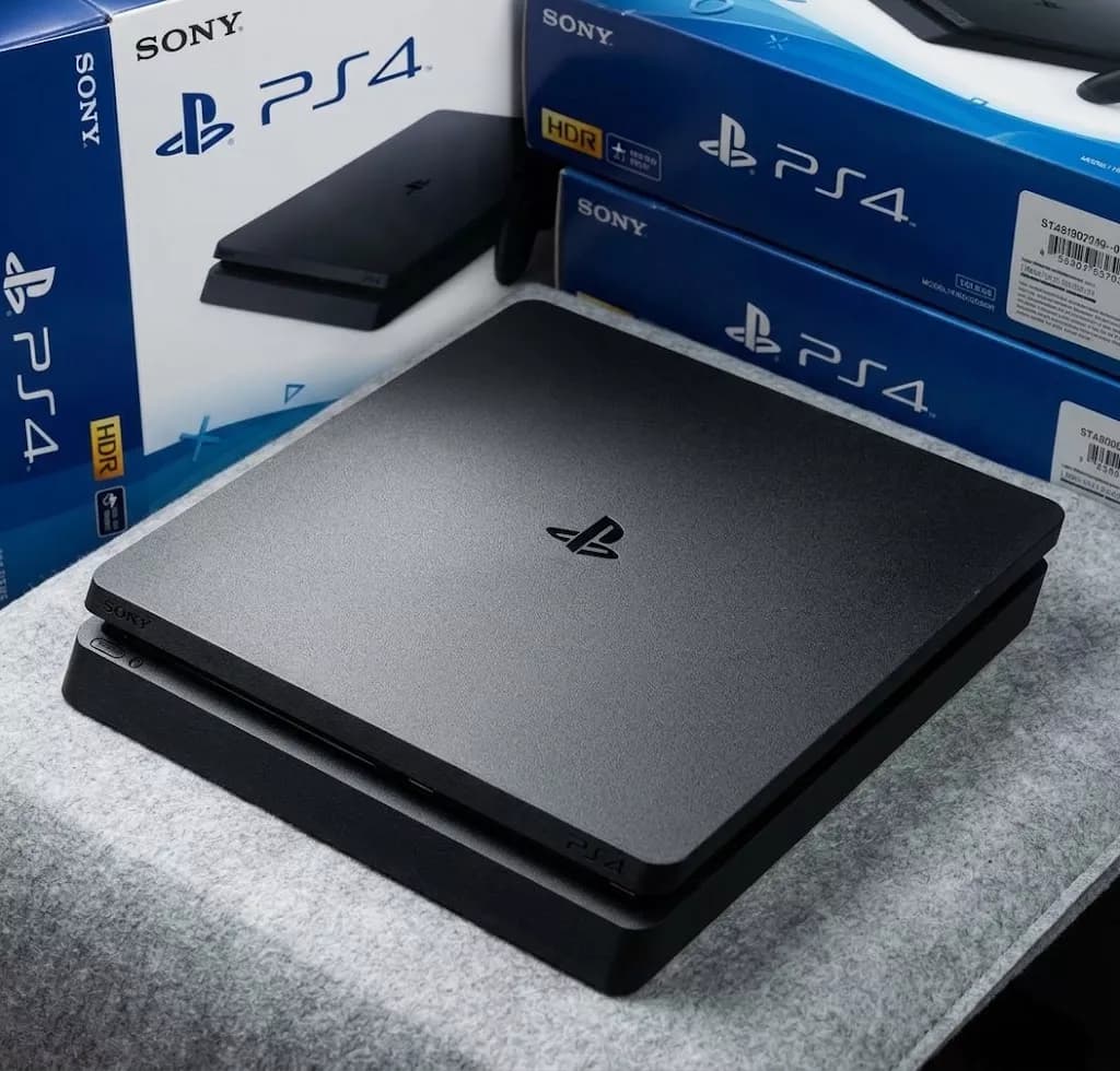 PS4 Slim کپی خور 1 ترابایت (استوک) ( همراه دسته شرکتی + لوازم و کارتن ) — تصویر ۶