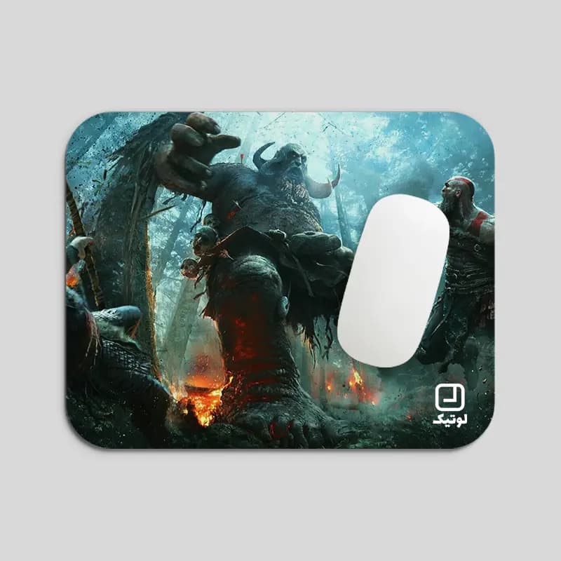 ماوس پد گیمینگ طرح خدای جنگ God of war 2018 – کد MG276