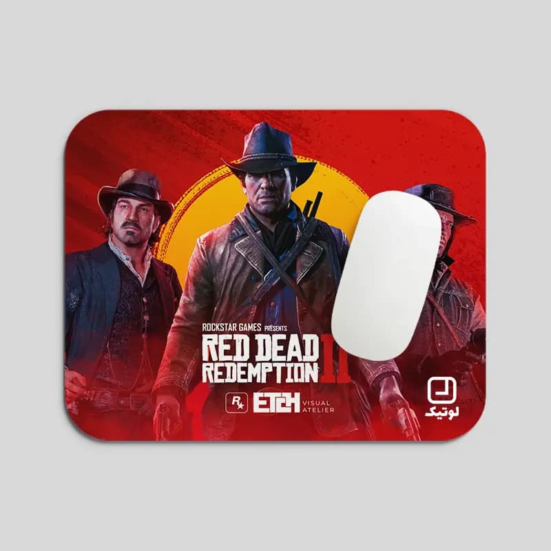 موس پد گیمینگ طرح رد دد ریدمپشن Red dead redemption 2- کد MG268
