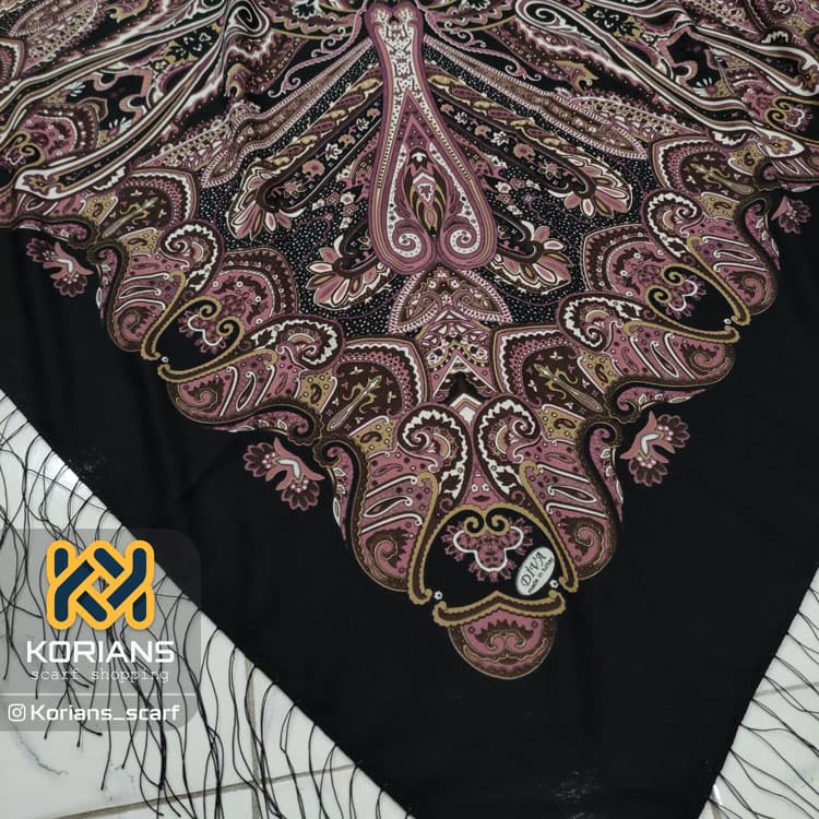 روسری نخی ترک کد Rs8981 — تصویر ۳