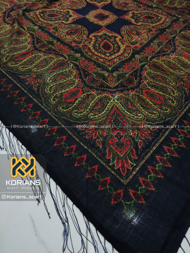 روسری نخ ترک کد Rk5248 — تصویر ۳