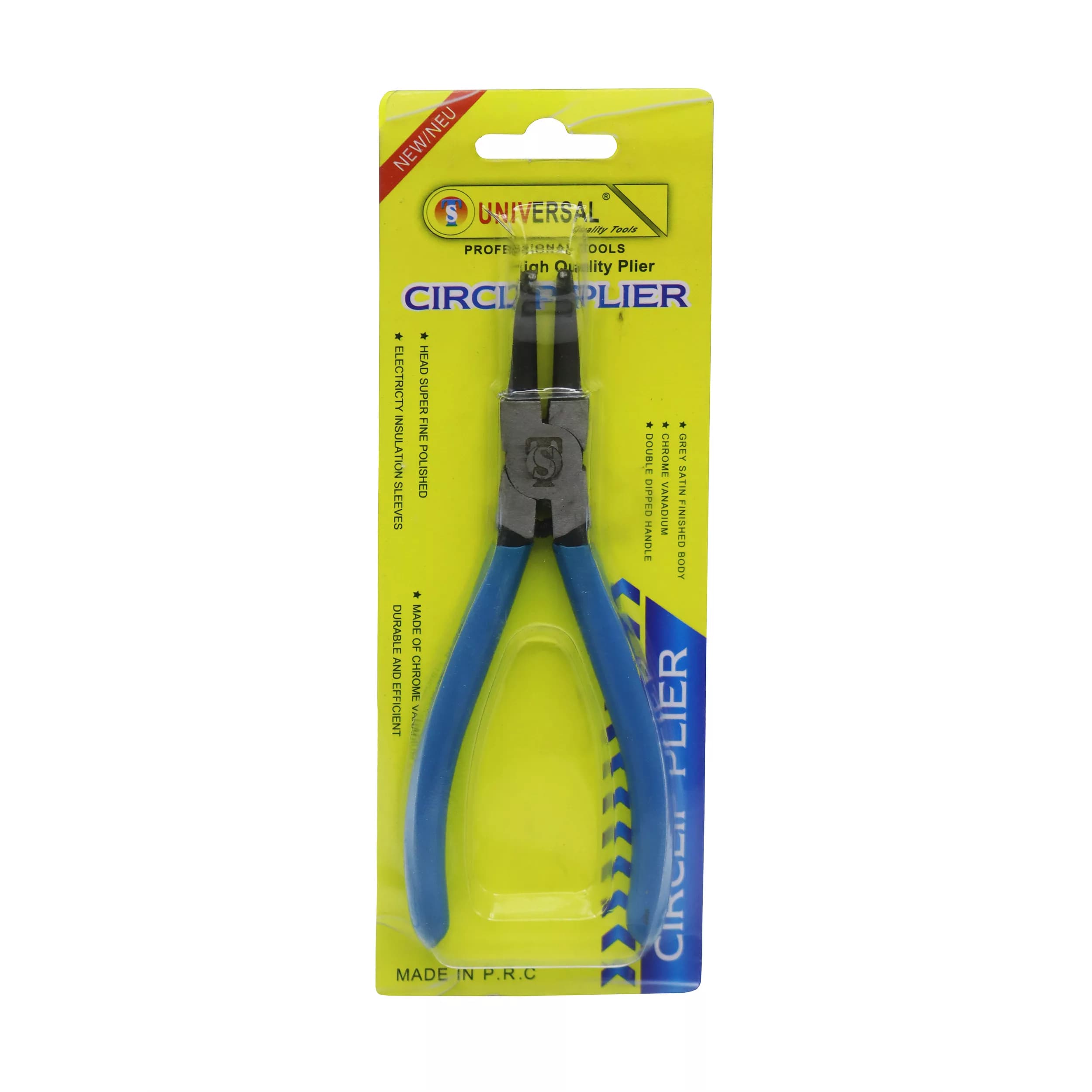 انبر خار جمع کن یونیورسال مدل سر کج کد YP-165MM سایز 6.5 اینچ — تصویر ۳