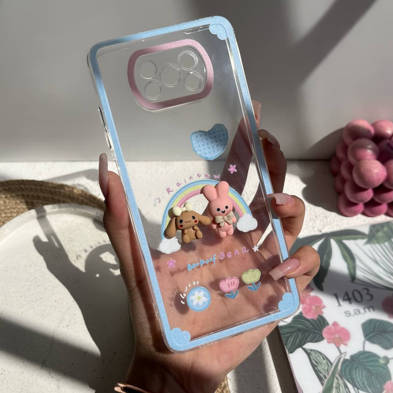 قاب خرگوش برجسته (آیفون سامسونگ شیائومی) — تصویر ۵