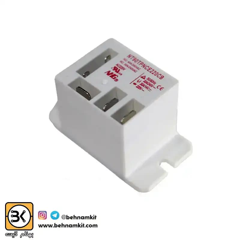 رله 220 ولت NT90TPNCE220CB 40A