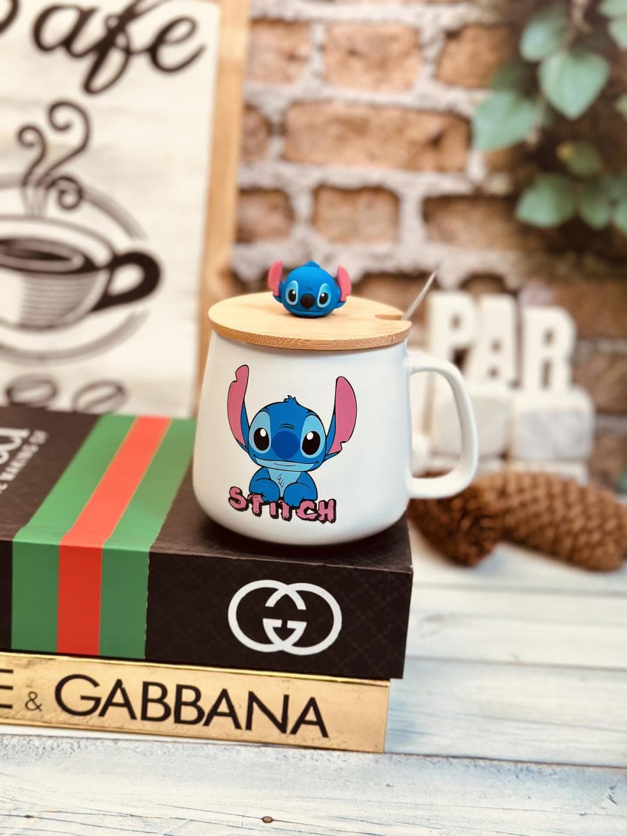 ماگ طرح استیج درب چوبی کد 0706 — تصویر ۳
