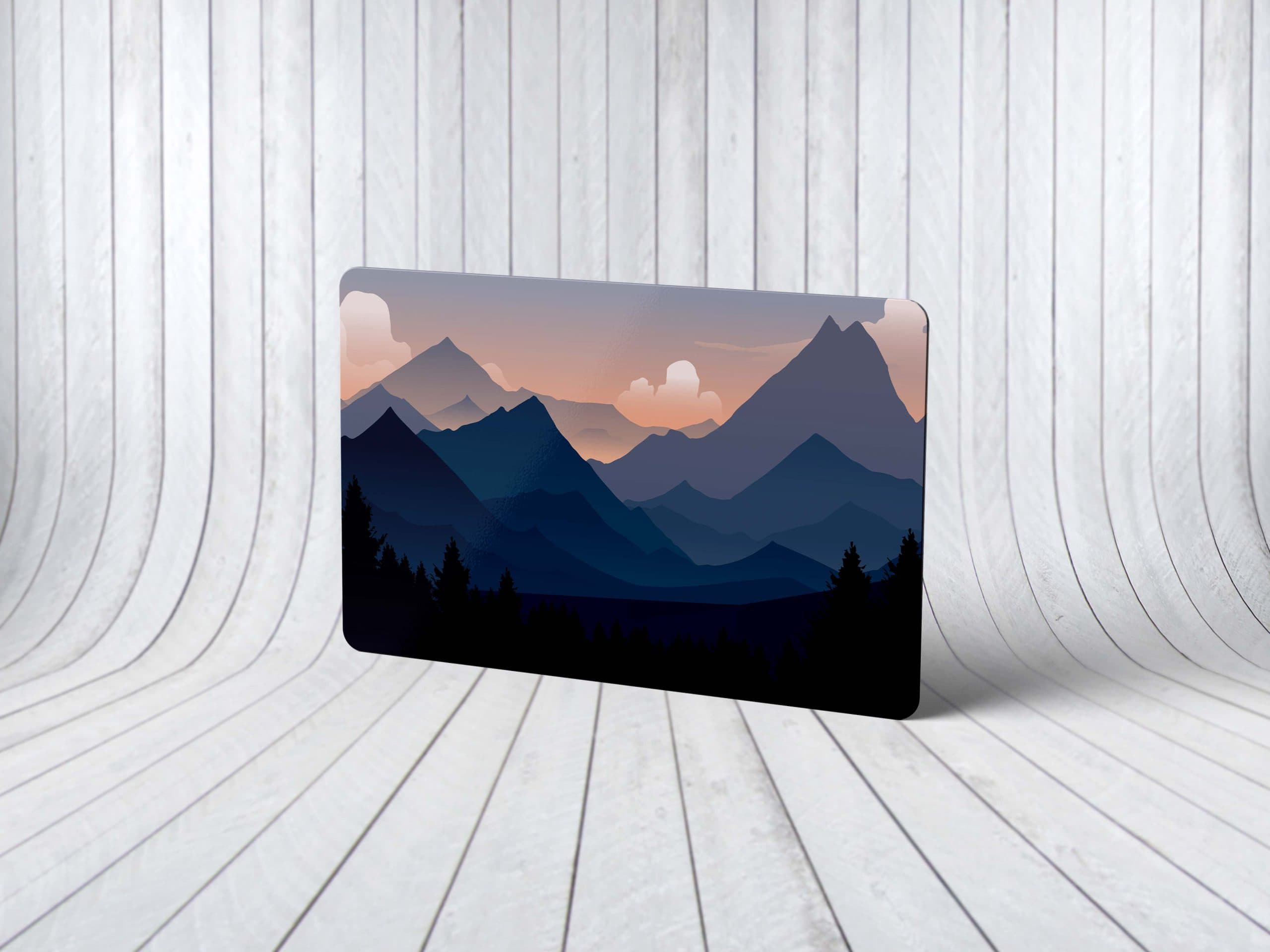 استیکر کارت بانکی | عابر بانک مدل غروب دلانگیز 04 | Nice sunset card sticker 04
