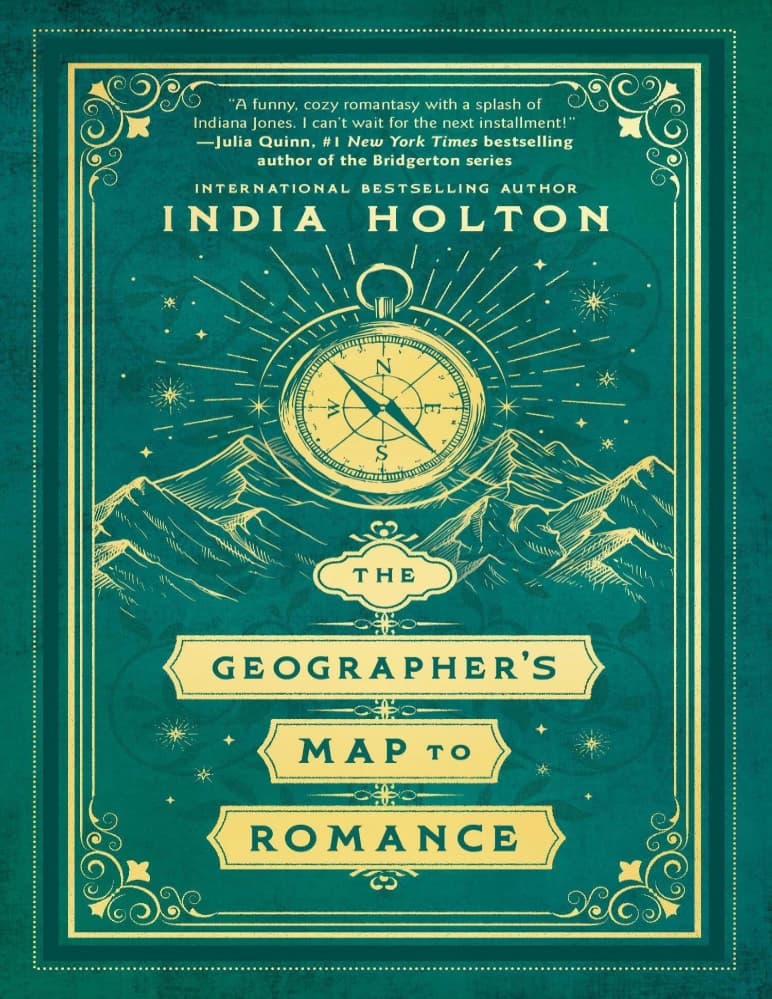 کتاب The Geographer’s Map to Romance (نقشه جغرافی دان برای عشق) نسخه انگلیسی PDF | ایندیا هولتون