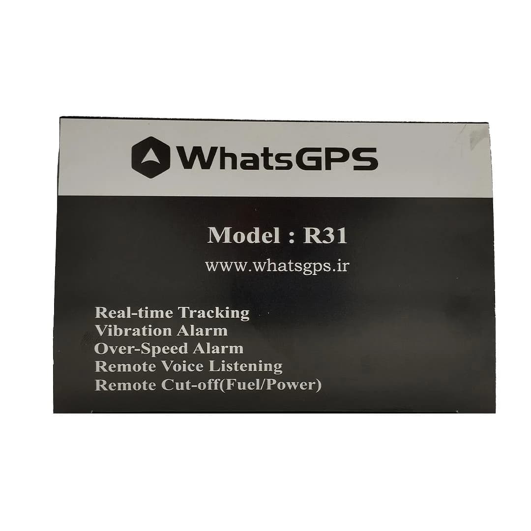 ردیاب برلیانس h330 برند Whats GPS مدل R31 اورجینال