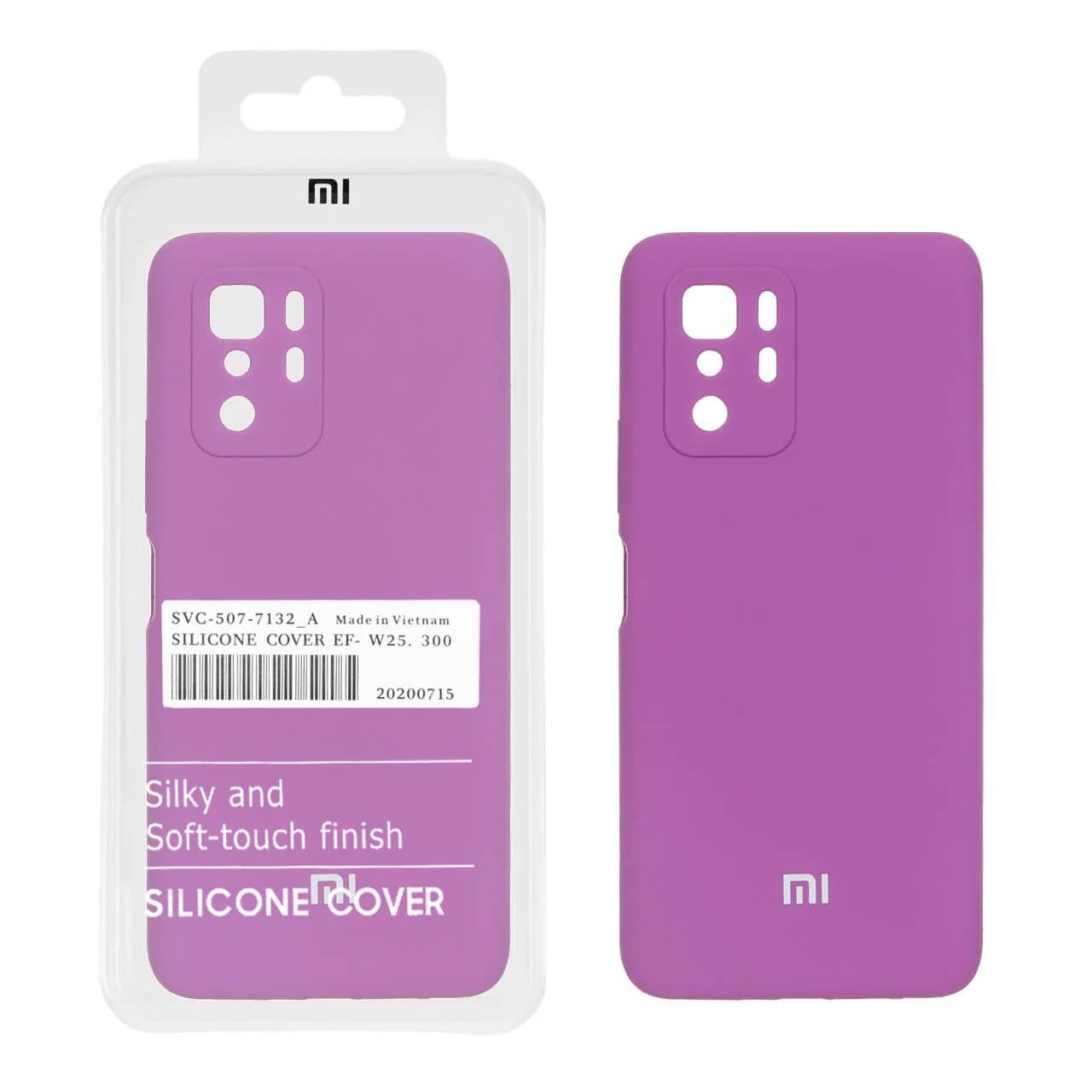 قاب سیلیکونی پاک کنی اورجینال درجه یک Xiaomi Redmi Note 10 Pro 5G / Poco X3 GT — تصویر ۵