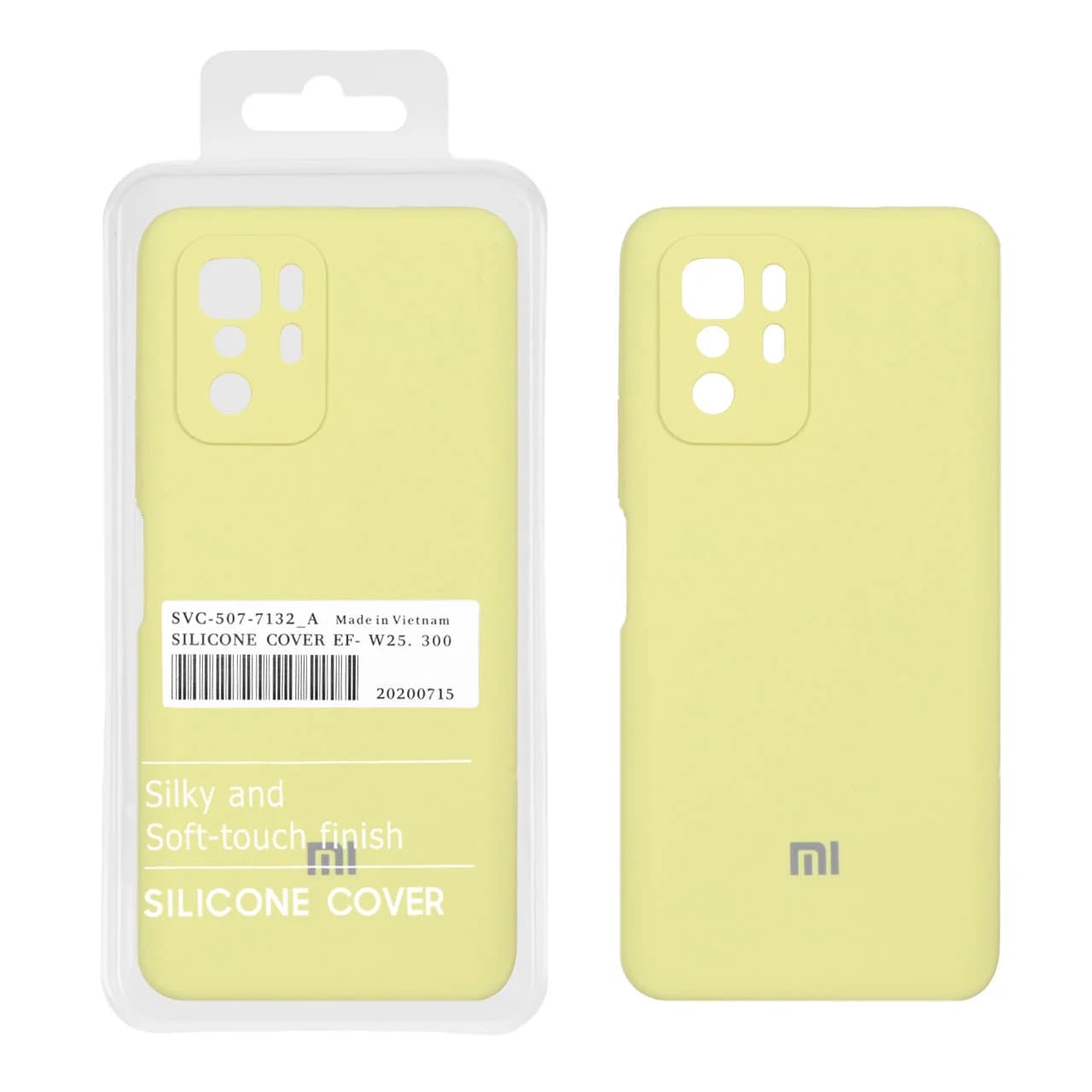 قاب سیلیکونی پاک کنی اورجینال درجه یک Xiaomi Redmi Note 10 Pro 5G / Poco X3 GT — تصویر ۴