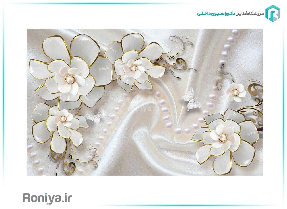 پوستر سه بعدی گل کد 3df-228 — تصویر ۲