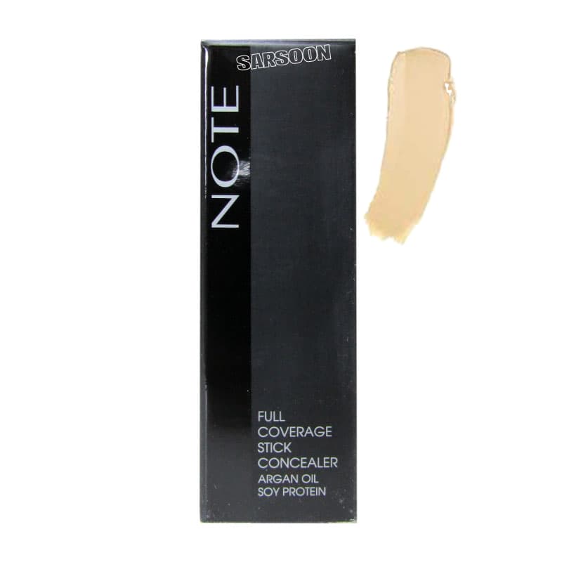 کانسیلر استیکی فول کاور نوت 02 Note full coverage stick concealer