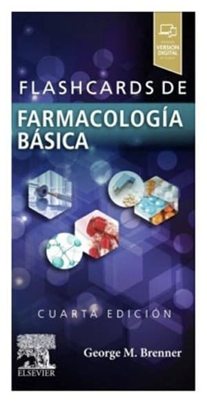 دانلود کتاب Flashcards de Farmacología Básica 4° ed George Brenner