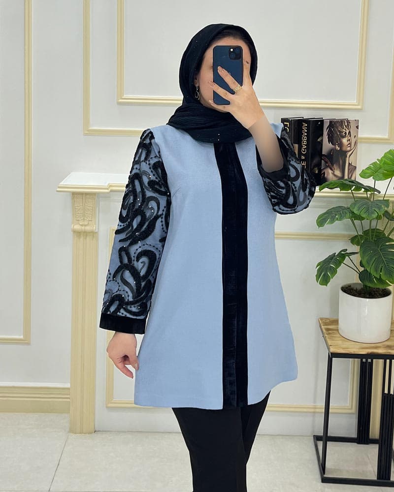 کت مزونی آستین گیپورکد۸۳۲۱۲ — تصویر ۳