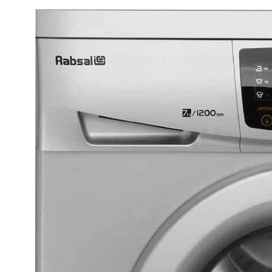 ماشین لباسشویی آبسال REN7012-S نقره ای 7 کیلویی — تصویر ۲