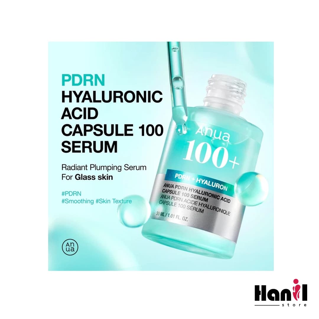 سرم آبرسان و جوانساز پی دی آر ان (PDRN) و هیالورونیک اسید آنوا حجم ۳۰ میلیلیتر — تصویر ۲