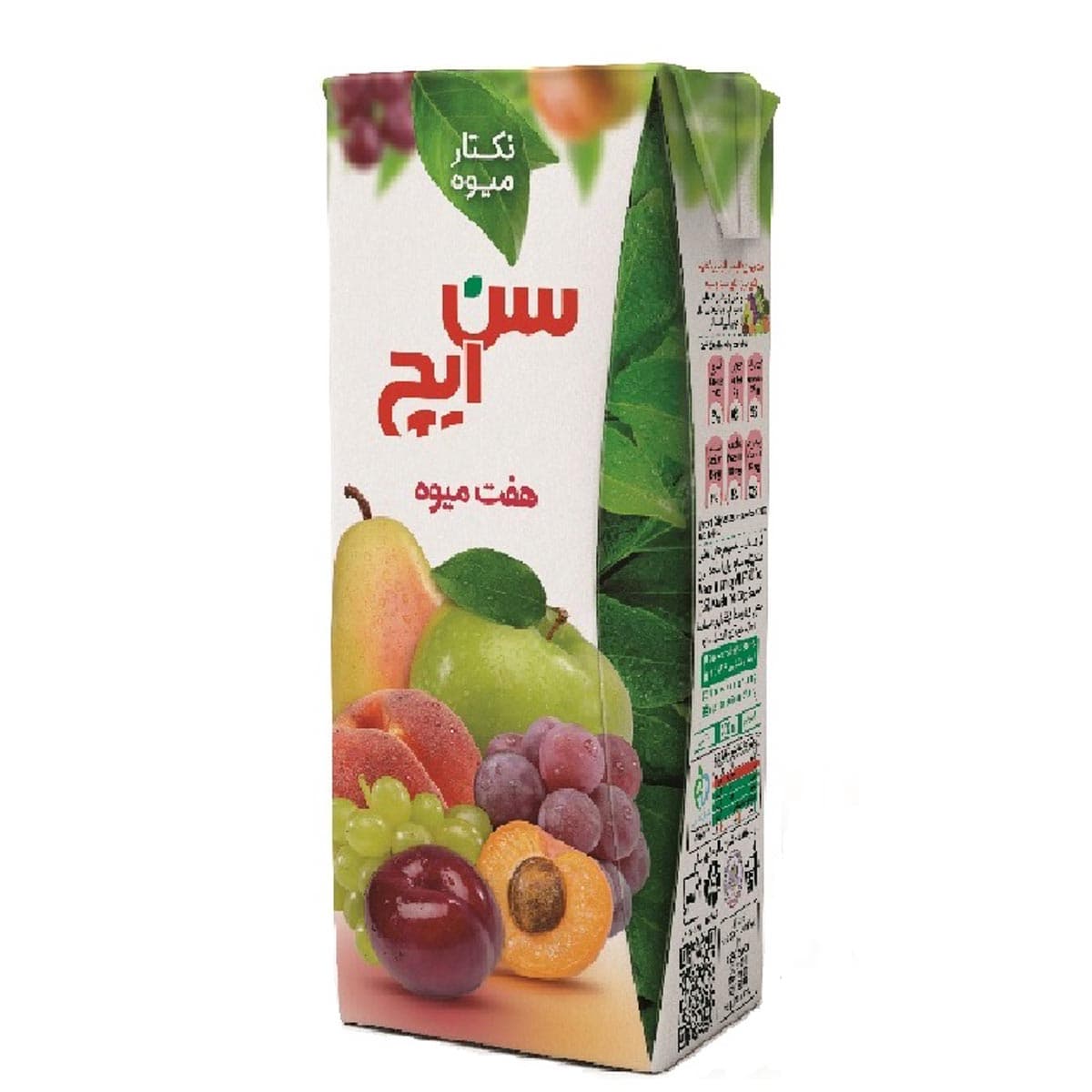 نکتار هفت میوه پاکتی سن ایچ 200 میلی لیتر