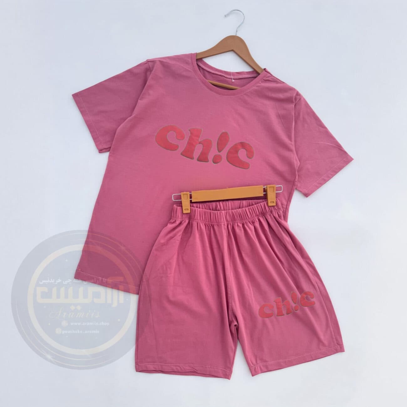 تیشرت و شلوارک قواره دار chic — تصویر ۶