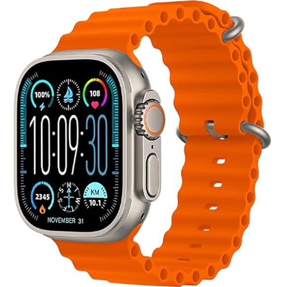 ساعت هوشمند اچ کا 9 اولترا 2 HK9 Ultra 2 Smart Watch ChatGPT کدm18255